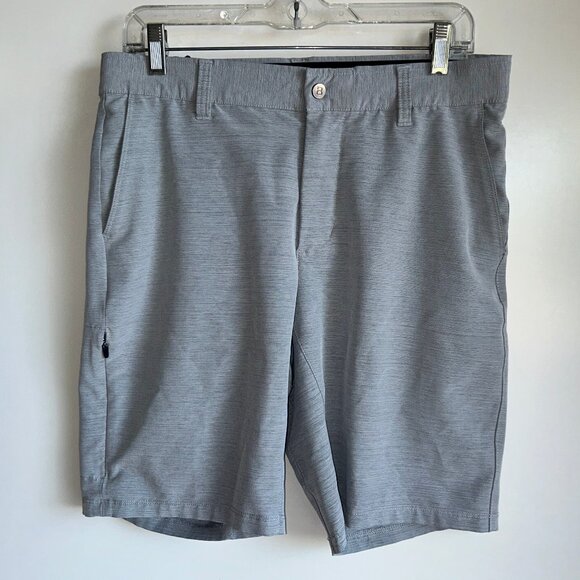 BYLT Premium Basics Gray Kinetic Performance Chino Shorts Men's Medium